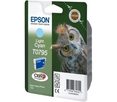 Epson inktpatroon Light Cyan T0795 Claria Photographic Ink
