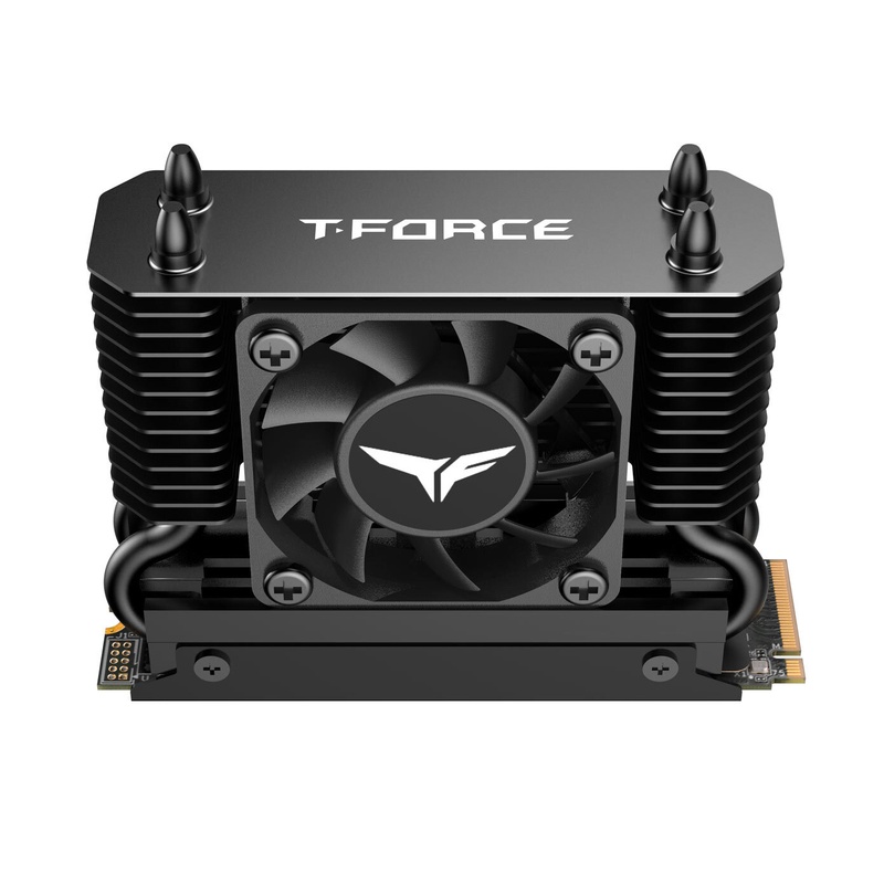 2 NVE auf PCIe 4.0 x4 Adapter it Aluiniu-Kühlkörperlösung