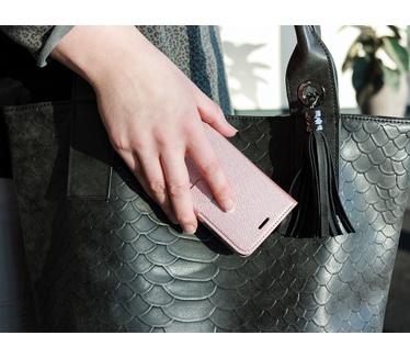 Mobiparts Saffiano Wallet Case Samsung Galaxy S8 Pink