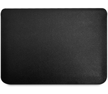 Guess Saffiano Laptoptas voor o.a. Apple MacBook (13"/14") Zwart Zwart
