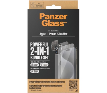PanzerGlass B1137+2812 (Apple - iPhone 15 Pro Max)