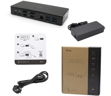 iTEC USB-C Quattro Display Docking Station with Power Delivery 85 W