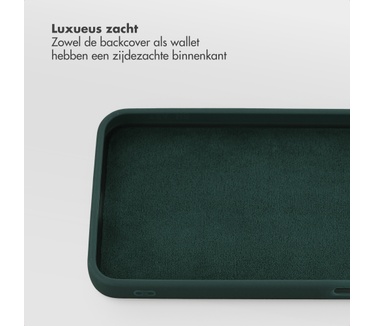 Accezz Edge Uitneembare Bookcase met MagSafe voor de Samsung Galaxy A27 (5G) - Groen