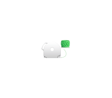 Cubify CubePro 3D filament glow in the dark groen (PLA)
