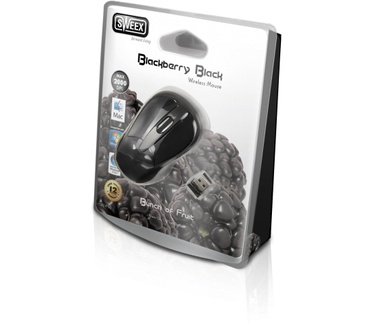 Sweex MI450 Wireless Mouse (Zwart)