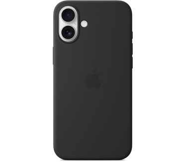 Apple Siliconen Back Cover met MagSafe - iPhone 16 Plus (iPhone 16 Plus) Zwart