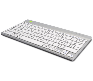 R-Go Tools Compact Break Draadloos, Azerty BE, Wit