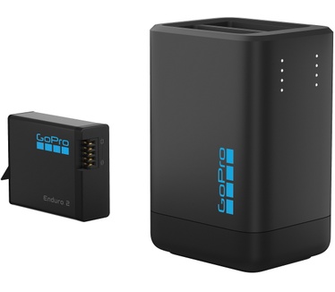 GoPro Dual Battery Charger + Enduro 2 Battery (MISSION 1 Series + HERO13 Black)