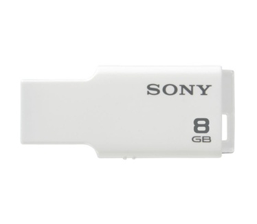 Sony MicroVault Style 8Gb White USB Stick