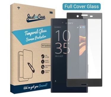 Just in Case Full Cover Tempered Glass Sony Xperia X Compact - Black