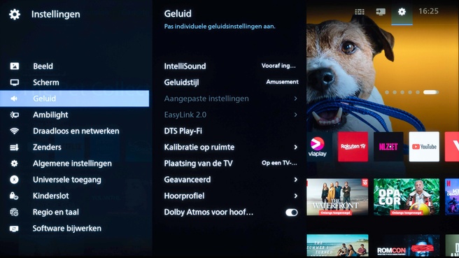 PUS9000 geluidsopties