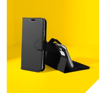 Accezz Wallet Softcase Bookcase iPhone 11 Pro Max - Zwart