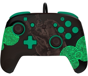 Turtle Beach Rematch bedrade controller: Legend of Zelda, Nintendo Switch 2 - Nintendo Switch 2, Lite, OLED, thumbsticks met Hall-effect, 2 toewijsbare knoppen, licht op, C-knop, The Legend of Zelda