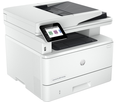 HP HP LaserJet Pro MFP 4102dwe printer, Zwart-wit, Printer voor Kleine en middelgrote ondernemingen, Printen, kopiëren, scannen, Printen via USB-poort aan voorzijde; Dual-band Wi-Fi; Scannen naar e-mail; Dubbelzijdig printen; Dubbelzijdig scannen; Automat