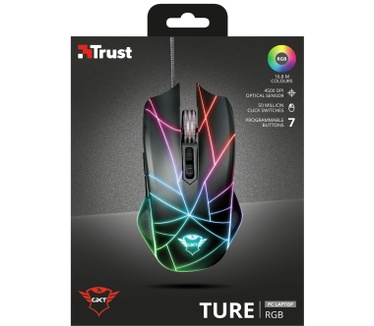 Trust GXT160X Ture - Gaming Muis - RGB - LED