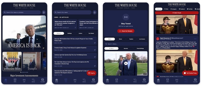 White House-app