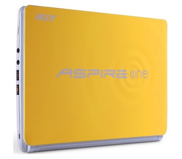 Acer Aspire One Happy Yellow