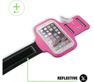 BeHello Universal Sportsarmband XL Grey Pink
