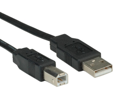 Roline Notebook-USB 2.0 plattekabel 0,8m