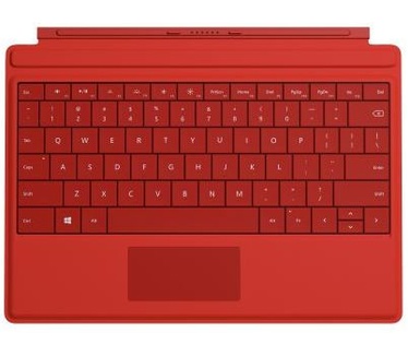 Microsoft Surface 3 Type Cover Qwerty Rood