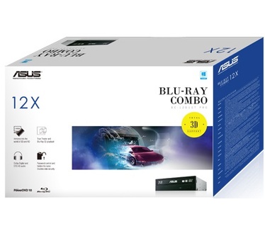Asus BC-12D1ST (retail) Zwart