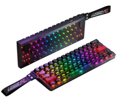Dareu COOL 60 Black-clear 60% ICE Blade Magnetische Switch 8K Hz Hall Effect Hotswap RGB Engels Gaming Toetsenbord