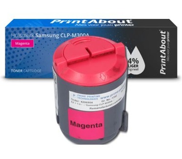 PrintAbout Huismerk Samsung CLP-M300A Toner Magenta