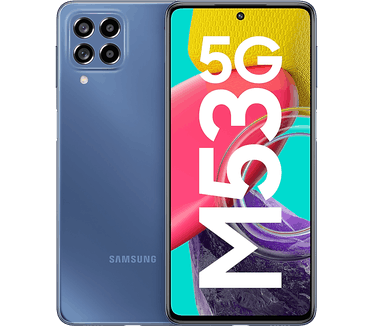 Samsung Galaxy M53 Blauw