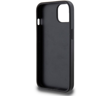 Guess 4G Triangle Logo Back Case - Apple iPhone 13 (6.1") - Zwart Zwart