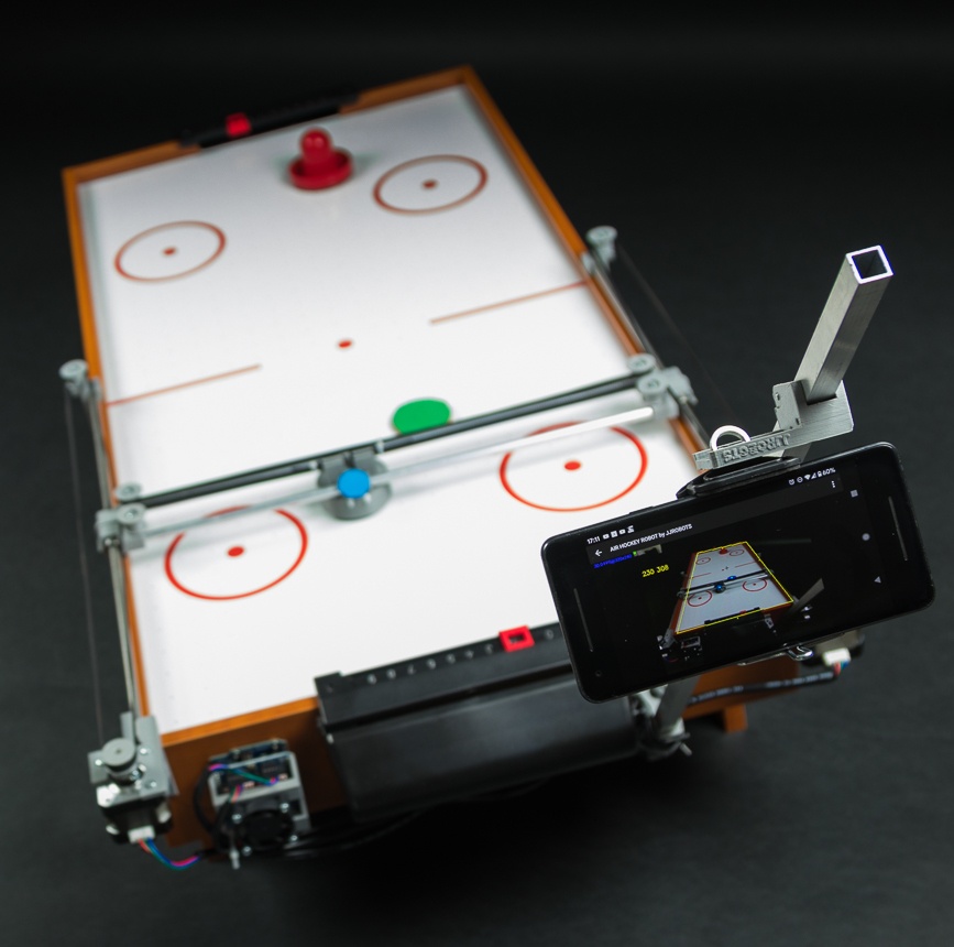 .Build een robot voor Air Hockey Tot slot modificaties