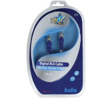 HQ Products RCA/RCA, 15m
