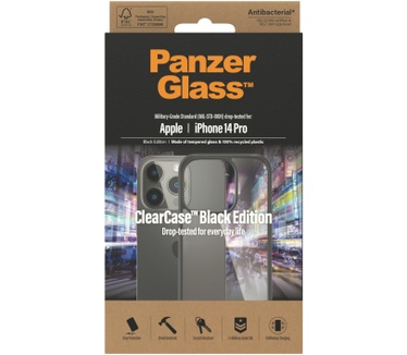 PanzerGlass ClearCase (iPhone 14 Pro) Transparant