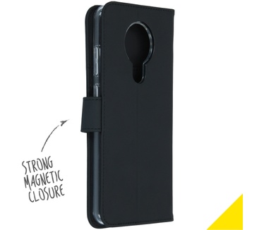 Accezz Wallet Softcase Bookcase Nokia 5.3 - Zwart (5.3) Zwart