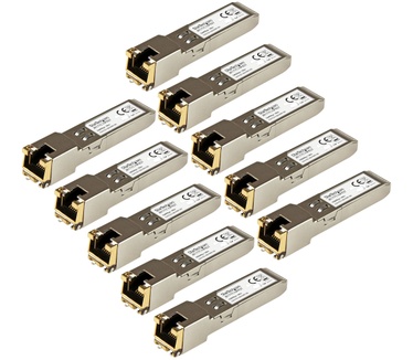 Startech.com Gigabit RJ45 Koper / Copper SFP Transceiver Module HP J8177C Compatibel 10 stuks
