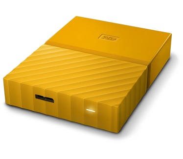WD My Passport 4TB Geel