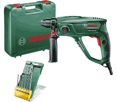 Bosch PBH 2100 RE + accessoires set + koffer