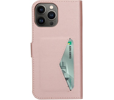 Mobiparts Classic Wallet Case Apple iPhone 13 Pro Max Pink