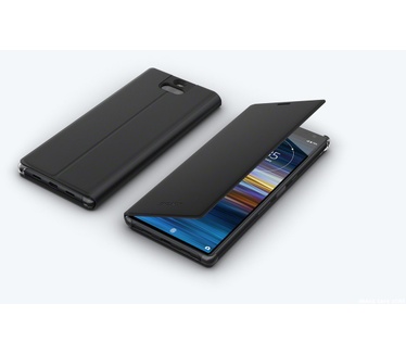 Sony Xperia 10 Style Cover Solid SCBI10 (Xperia 10) Zwart