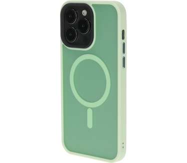 Mobiparts Hardcover Apple iPhone 14 Pro Max Satin Light Green Ltd Edition (Magsafe Compatible)