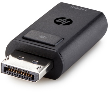 HP DisplayPort to HDMI 1.4 Adapter Zwart