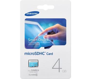 Samsung Standard 4GB MicroSDHC