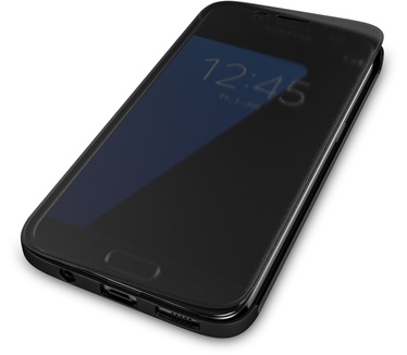 BeHello Samsung Galaxy S7 ClearTouch Book Case Black