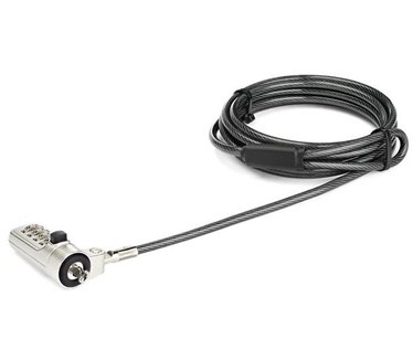 Startech.com Laptop kabelslot 4-cijfer combinatie slot Wedge type