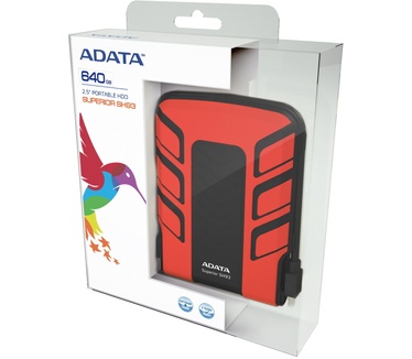 Adata Superior SH93  500GB Rood