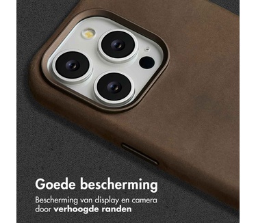 Accezz Vintage Leather Magsafe Backcover