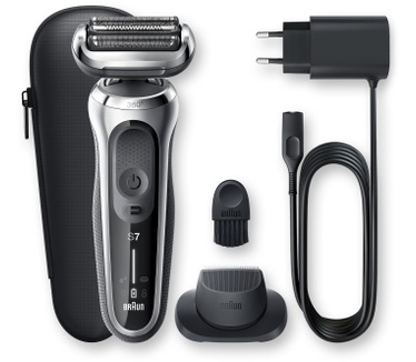 Braun Series 7 70-S1200s Elektrisch Scheerapparaat Met Precisietrimmer, Zilver
