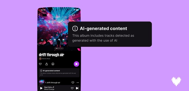 Deezer AI-muziek