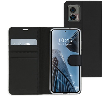 Accezz Wallet Softcase Bookcase Motorola Edge 30 Neo - Zwart