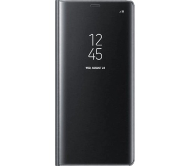Samsung Galaxy Note Note 8 Clear View Standing Cover - Zwart Zwart