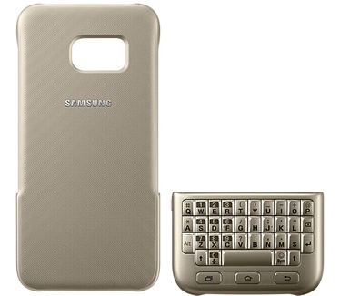 Samsung Galaxy S7 Keyboard Cover  Goud